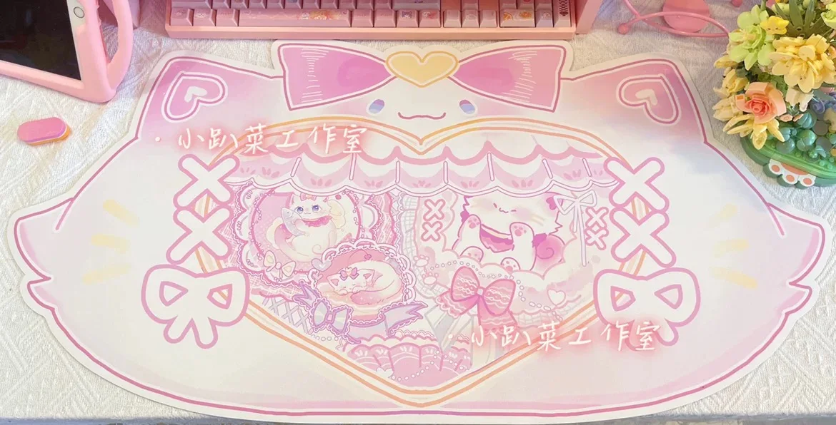 Wasserdichtes, ölbeständiges Mauspad aus Pu/Baumwollmaterial