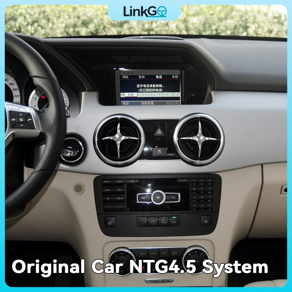 12.3inch Multimedia Touchscreen For Mercedes-Benz GLK X204 2013-2015 CarPlay Android Auto GPS Car Radio Multimedia Stereo
