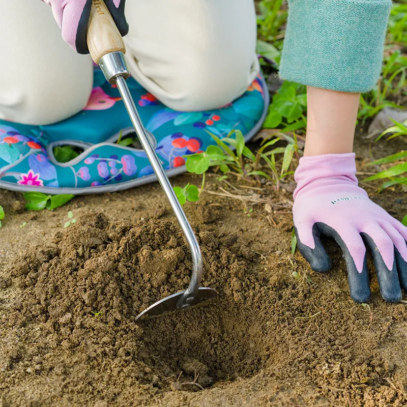 Flower Planting Tool, Hoe, Small Vegetable Planting, Digging, Loosening Soil, Weeding Rake, Stainless Steel
