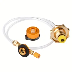 Outdoor Camping Gas Stove Gas Cylinder Propane Refill Adapter Burner LPG Flat Cylinder Tank Coupler Container Accessorie