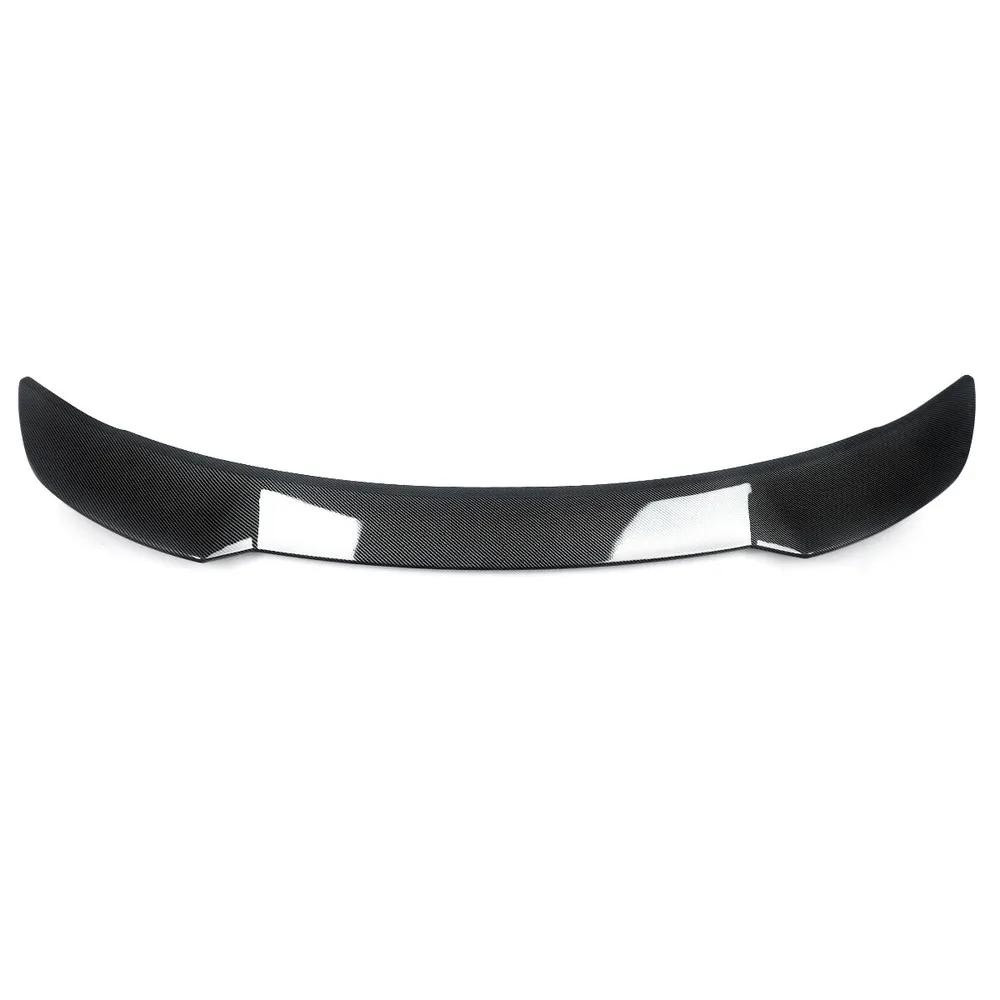 

For Dodge Charger Rear Trunk Spoiler Wing Carbon Fiber Look SRT SXT GT RT Sedan 4-Door 2015-2022 Tail Roof Lip Spoiler Trim