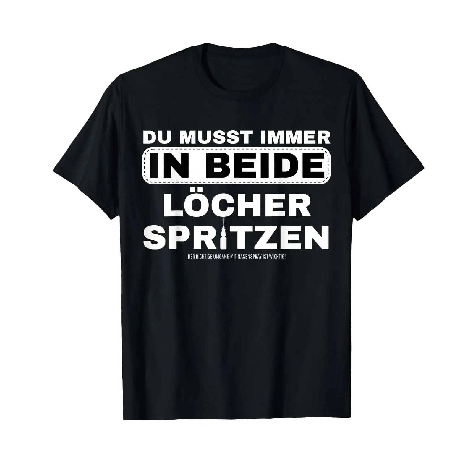Lustiges Nasenspray Spruch T Shirt Sarcastic  vintage Washed Versatile Unisex streetwear Stretched graphic Soft Casual Stylish