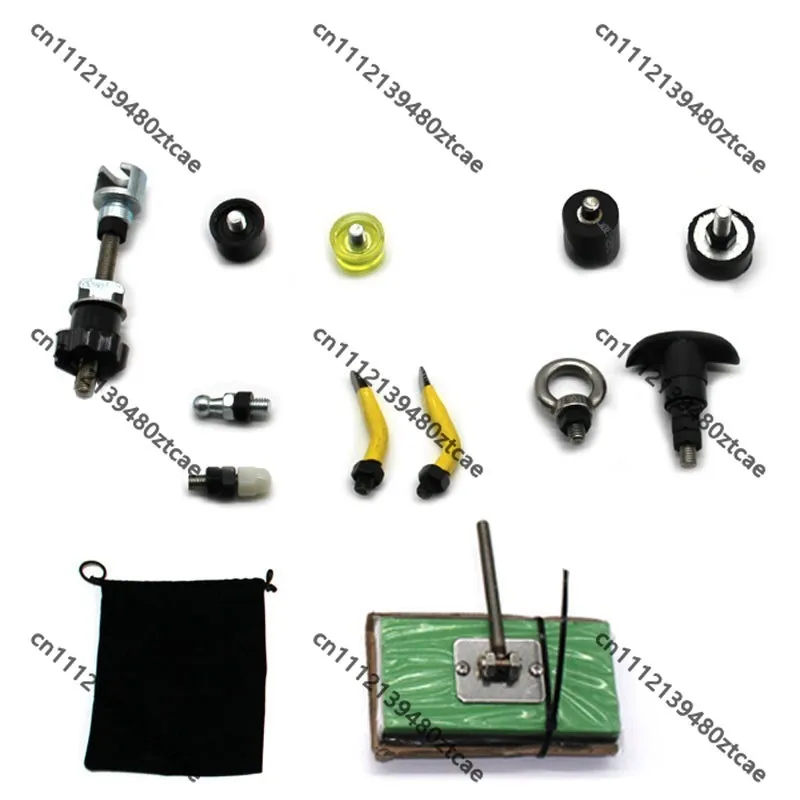 Paintless Dent Repair Tool Slider Kit Flat Hook Fender Repair Accessory Without Paint Damage