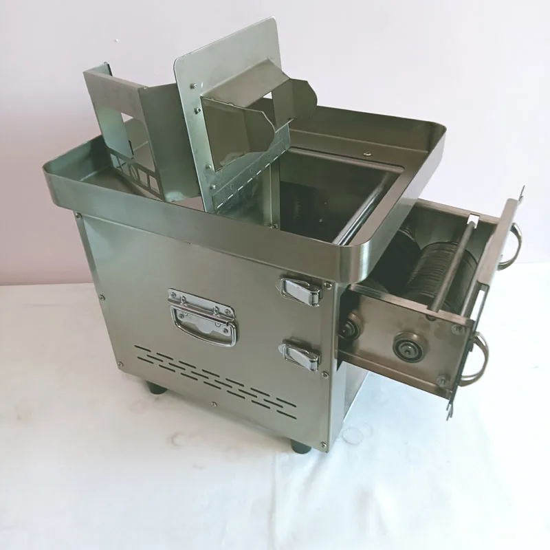 New upgrade Drawer meat slicer Commercial cut fish slice cutting machine Electric Meat slice Home Commercial Automatic