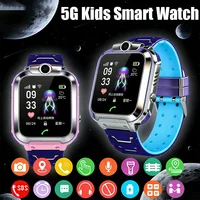 2026 5G reloj inteligente para niños tarjeta Sim llamada SOS ubicación GPS reloj inteligente para niños cámara reloj impermeable para niños niñas presente