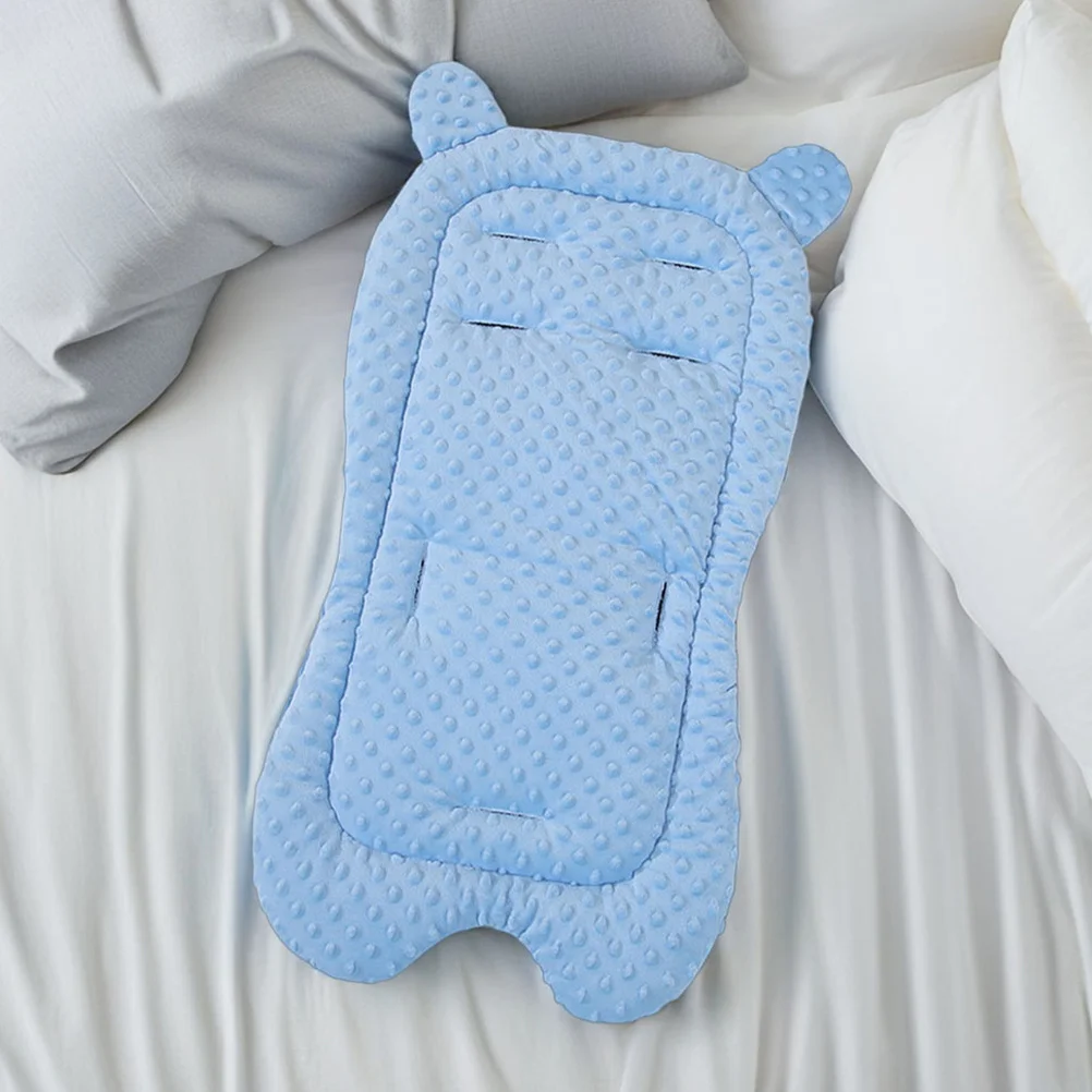Cojín suave para cochecito de bebé, cómodo forro de apoyo para cochecito para todo tipo de clima, colchón multifuncional para cochecito de bebé para uso en exteriores