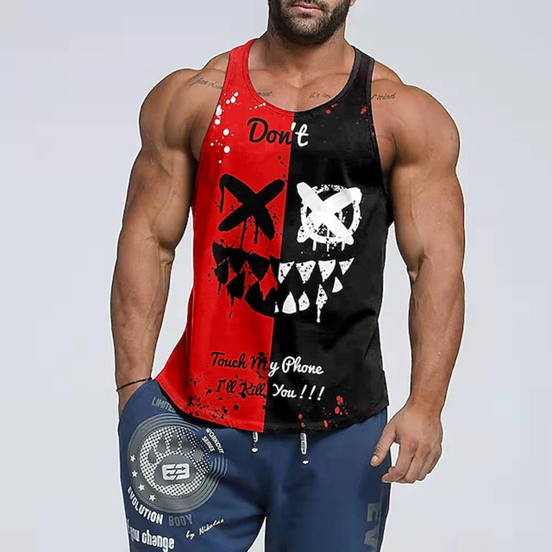 2024 Nowa męska kamizelka bez rękawów T-Shirt Sportowy styl Bieganie Wspinaczka górska Kamizelka do ćwiczeń Oddychająca i odświeżająca kamizelka męska