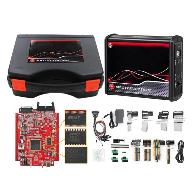 

Инструмент ЭБУ для программатора K-tag V7.020 OBD2 Tuning ECU с ящиком для инструментов
