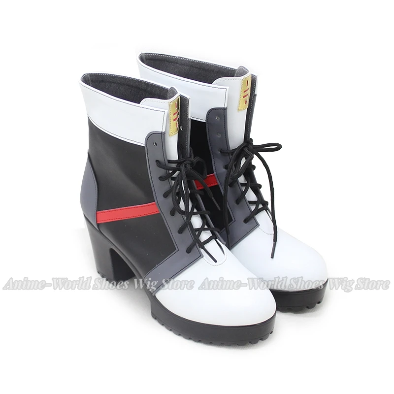 YouTuber Japanese Virtual VTuber Hololive Mori Calliope Customize Cosplay Shoes Boots Wig