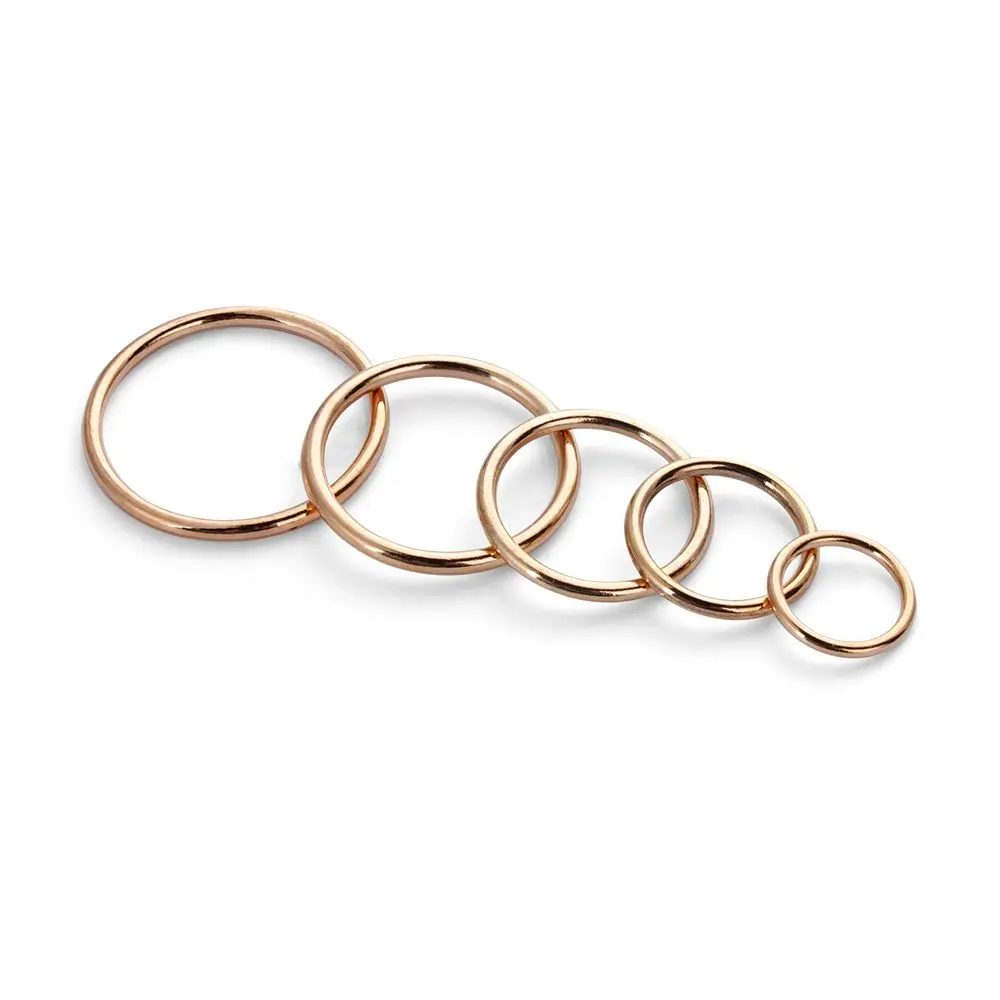 Hot Backpack Pet Collar O Ring Sewing Accessories  Metal Buckle Bag Parts