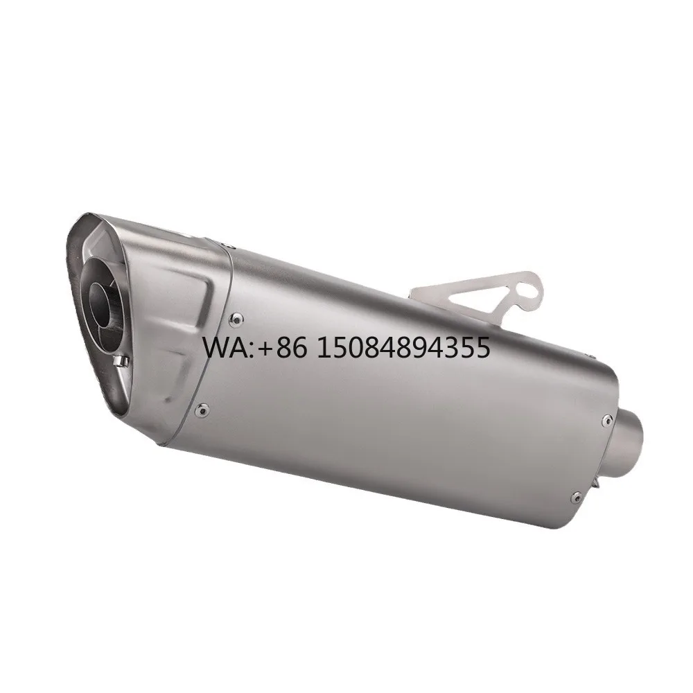 

M12-B Stainless Steel Modified Motorcycle Exhaust System Universal 51mm Tail Section Non-Destructive New Mufflers