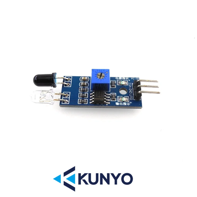 Módulo De Sensor De Robô De Carro Inteligente, Detecção De Distância, Evitar Obstáculos, Interruptor Infravermelho, Fotoelétrico