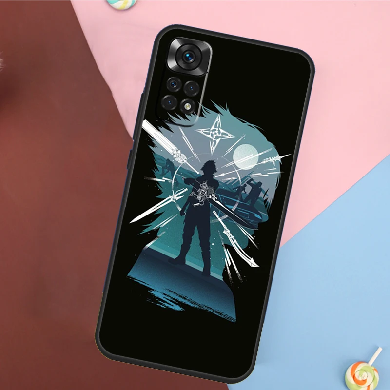 Final Fantasy Poster Case For Xiaomi Redmi Note 11 Pro 11S 8 9 12 10 Pro 10S 9S Redmi 9 10 12C 9C 10C Back Cover