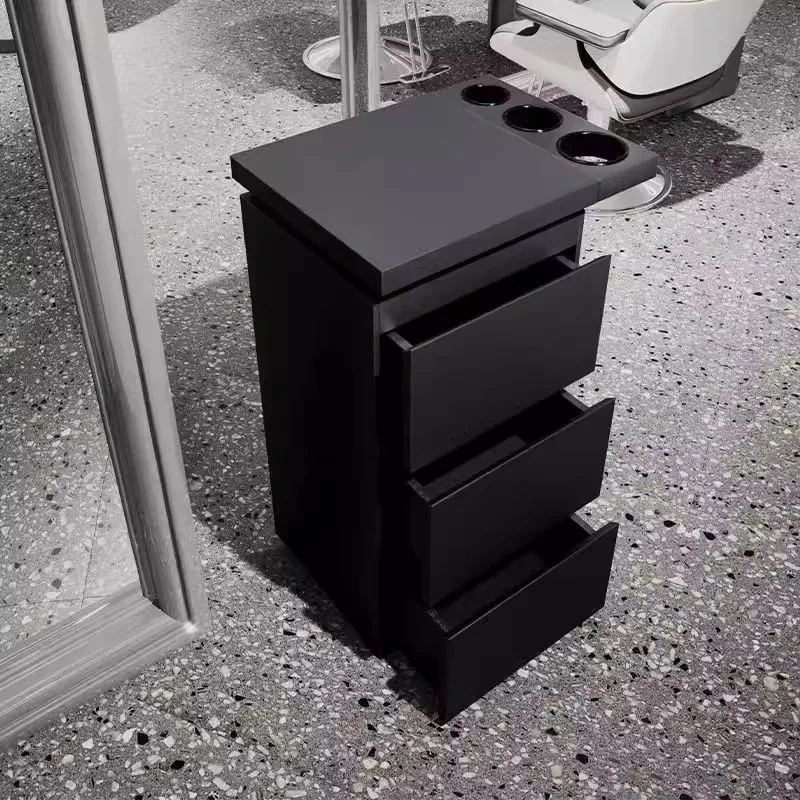 

Modern Luxury Stainless Steel Salon Trolley High Quality Metal Furniture for Barber Hair Salons Beauty Cart with Stylish Design