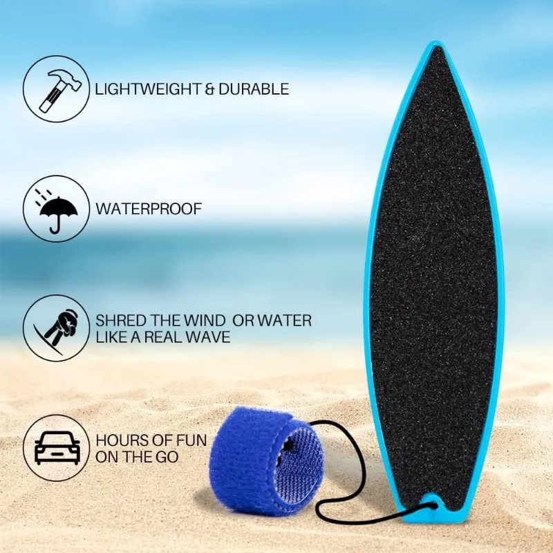 10 Stuks Mini Toets Surfen Wind Mini Board Vingertop Surfplank Speelgoed Kinderen Speelgoed Verjaardagscadeau Nieuwigheid Speelgoed