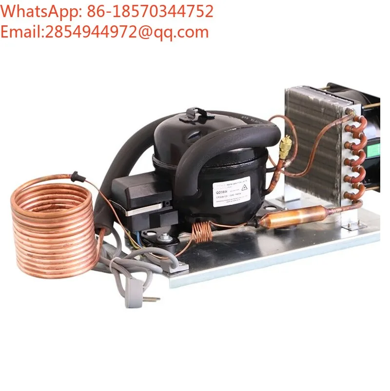 QD30W Small Chiller 220V Refrigeration Circulating Water Micro Refrigeration Compressor Set