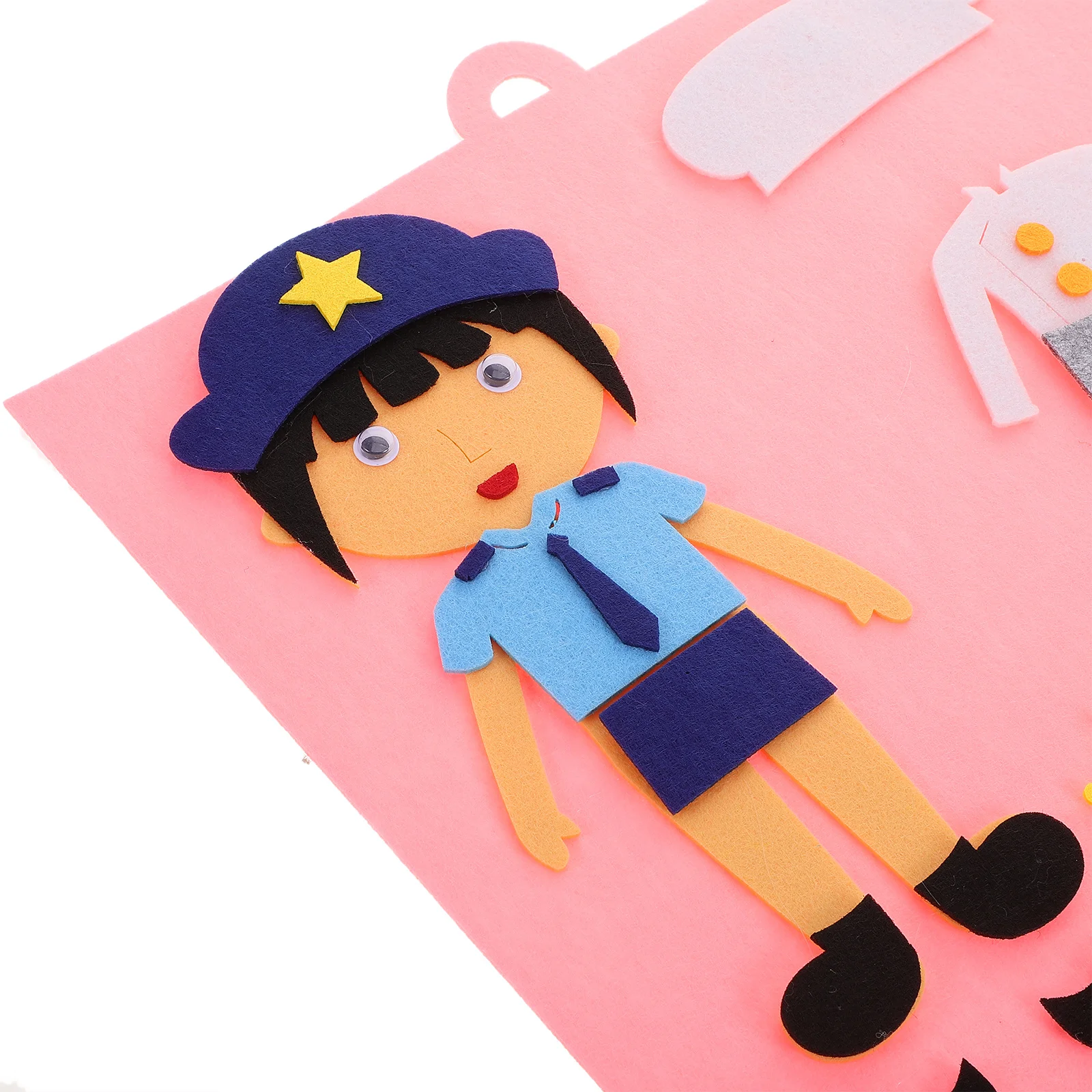 2Pcs Preschool Educational Dress-Up Puzzle Enhance Fine Motor Skills Kindergarten Learning Activities Creative Play