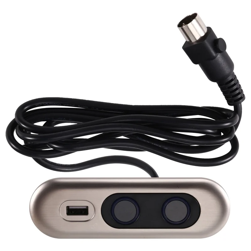 Controller per poltrona reclinabile elettrico elegante Controller di ricarica per presa USB a 2 pulsanti Telecomando per poltrona reclinabile