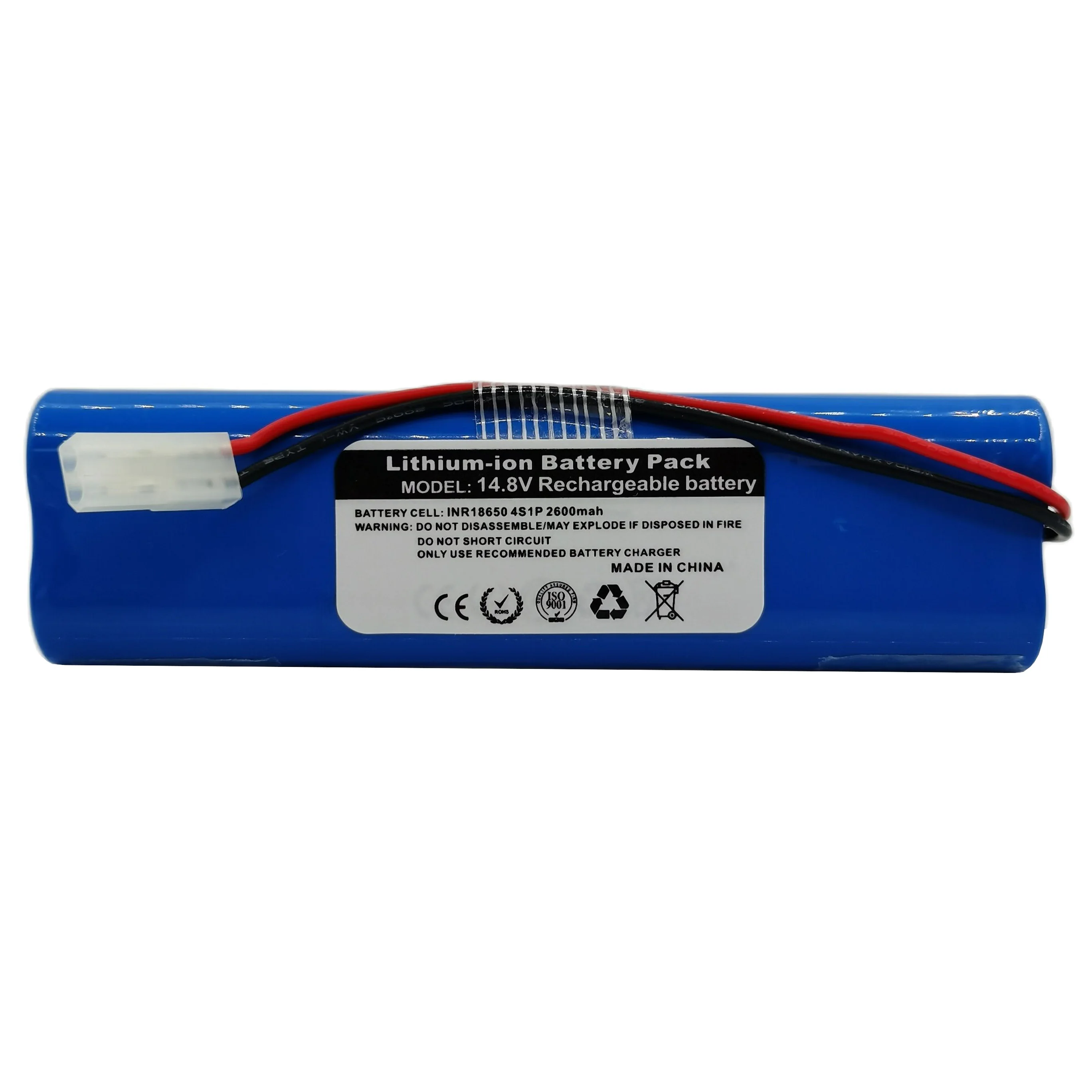 14.4V 14.8V 3500MAh 3200MAh 2600MAh แบตเตอรี่18650 Li-Ion แบตเตอรี่แบบชาร์จไฟได้ Pack สำหรับ360 Sweeping Robot S6ปรับแต่ง