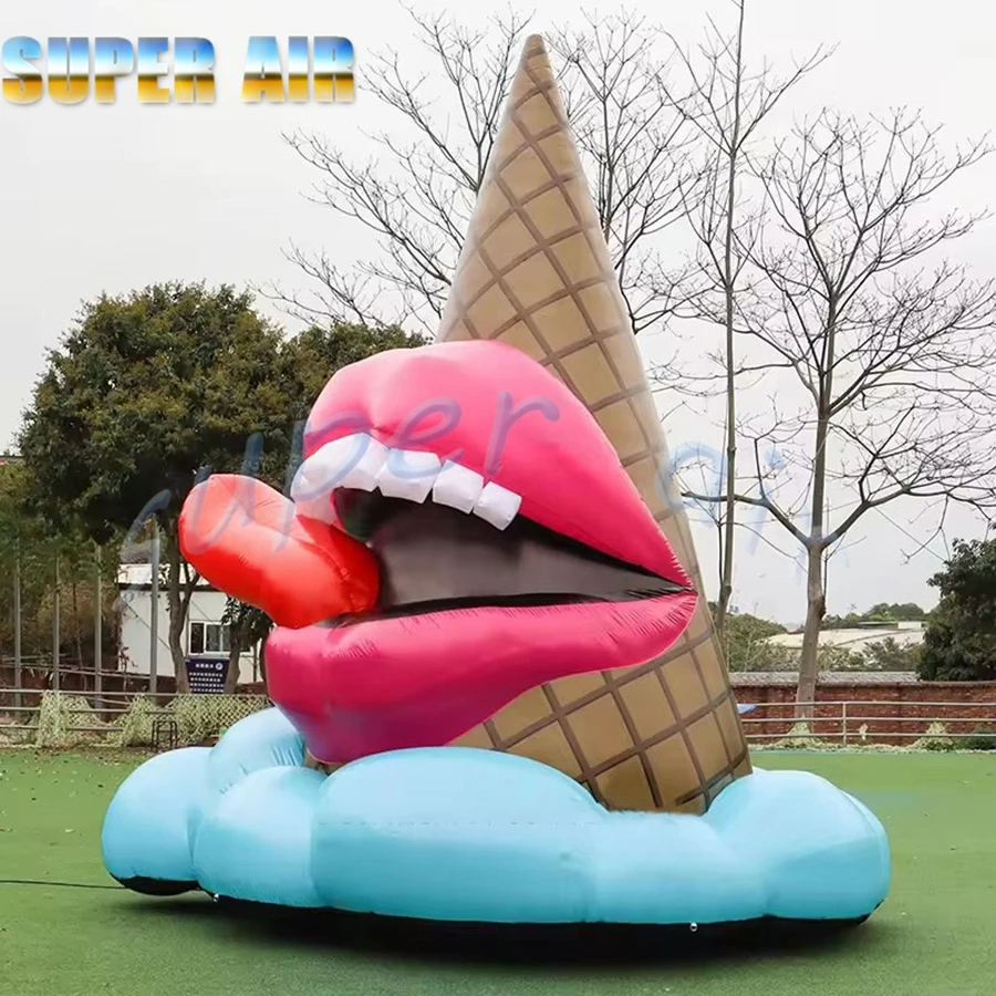 Gepersonaliseerde op maat gemaakte producten opblaasbaar ijs voor activiteit of feestdecoratie