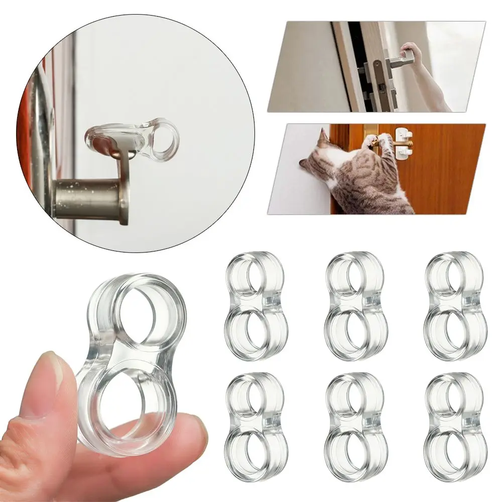 New Kitchen Protection Anti-collision Ring Doors Guard PVC Wall Protector Door Stopper Stop Bumper Handle Bumper