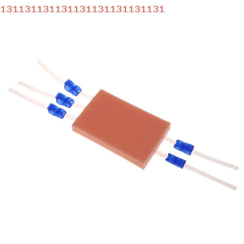 الوريد حقن ممارسة الوسادة محاكاة الجلد البشري المسيل للدموع مقاومة المحمولة للطلاب الممرضات خياطة نموذج التدريب #2