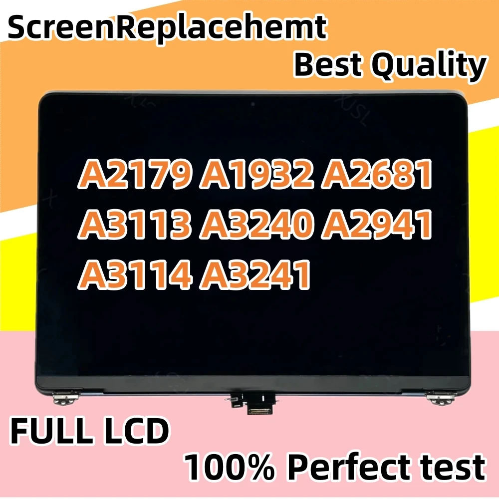 

A3113 A2337NCZOBOE LCD Display Screen for MacBook A2179 A1932 A2681 A3240 A2941 A2941 A3114 A3241 LCD Display Screen Assembly