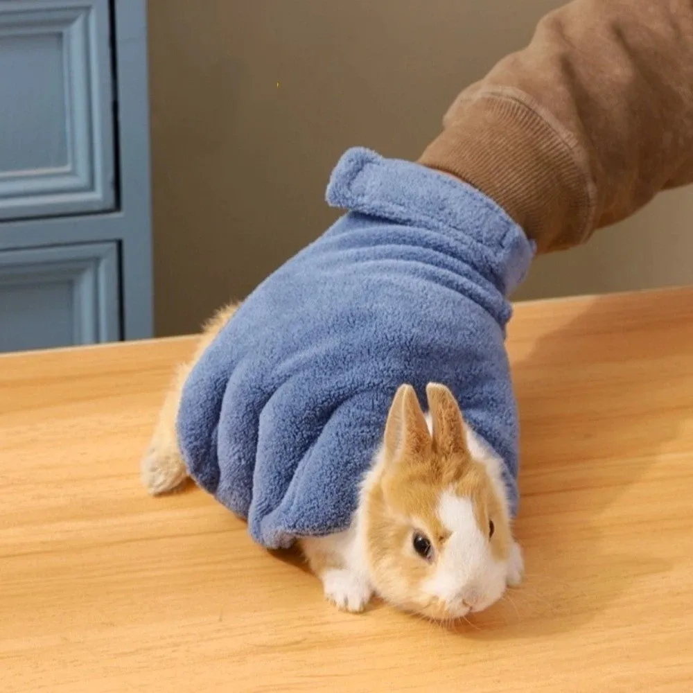 

Bite Resistant Pet Handling Gloves Wear Resistant Soft Hamster Calming Glove Adjustable Comfortable Bite Proof Gloves Veterinary
