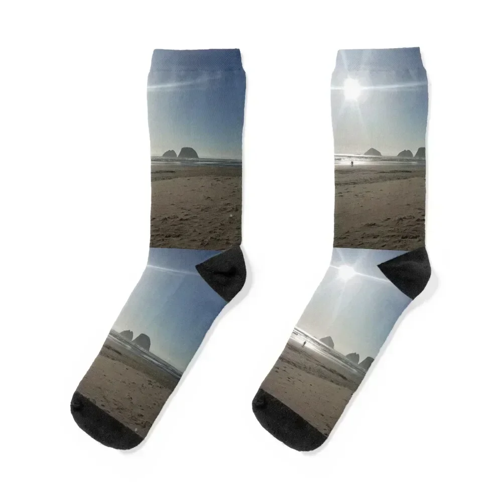 Cannon Beach Socks funny gifts Lots man fashionable Socks Men Women's