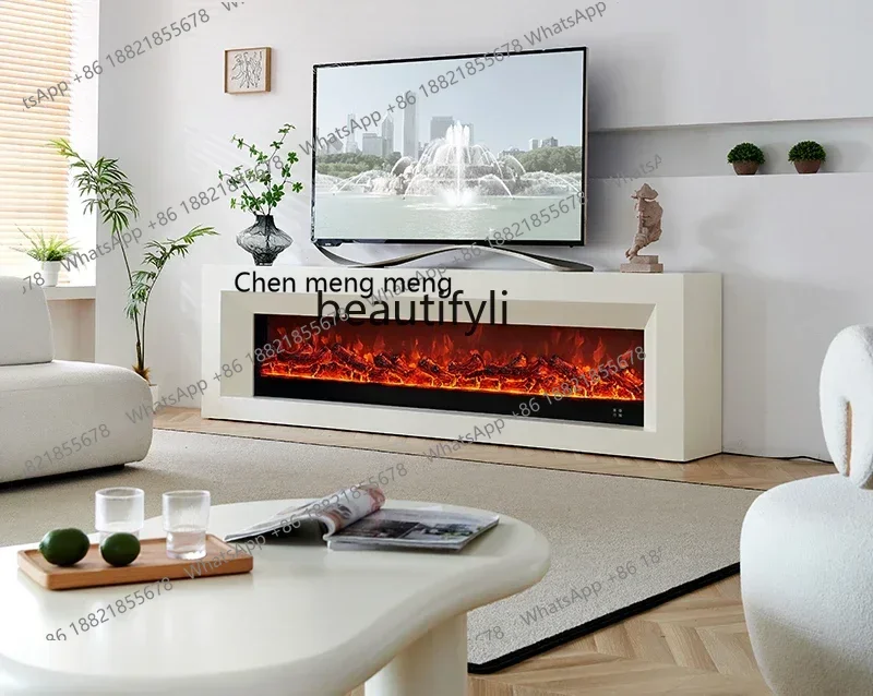 xz1French fireplace TV cabinet, American mantel, simulated fire electronic fireplace core, household