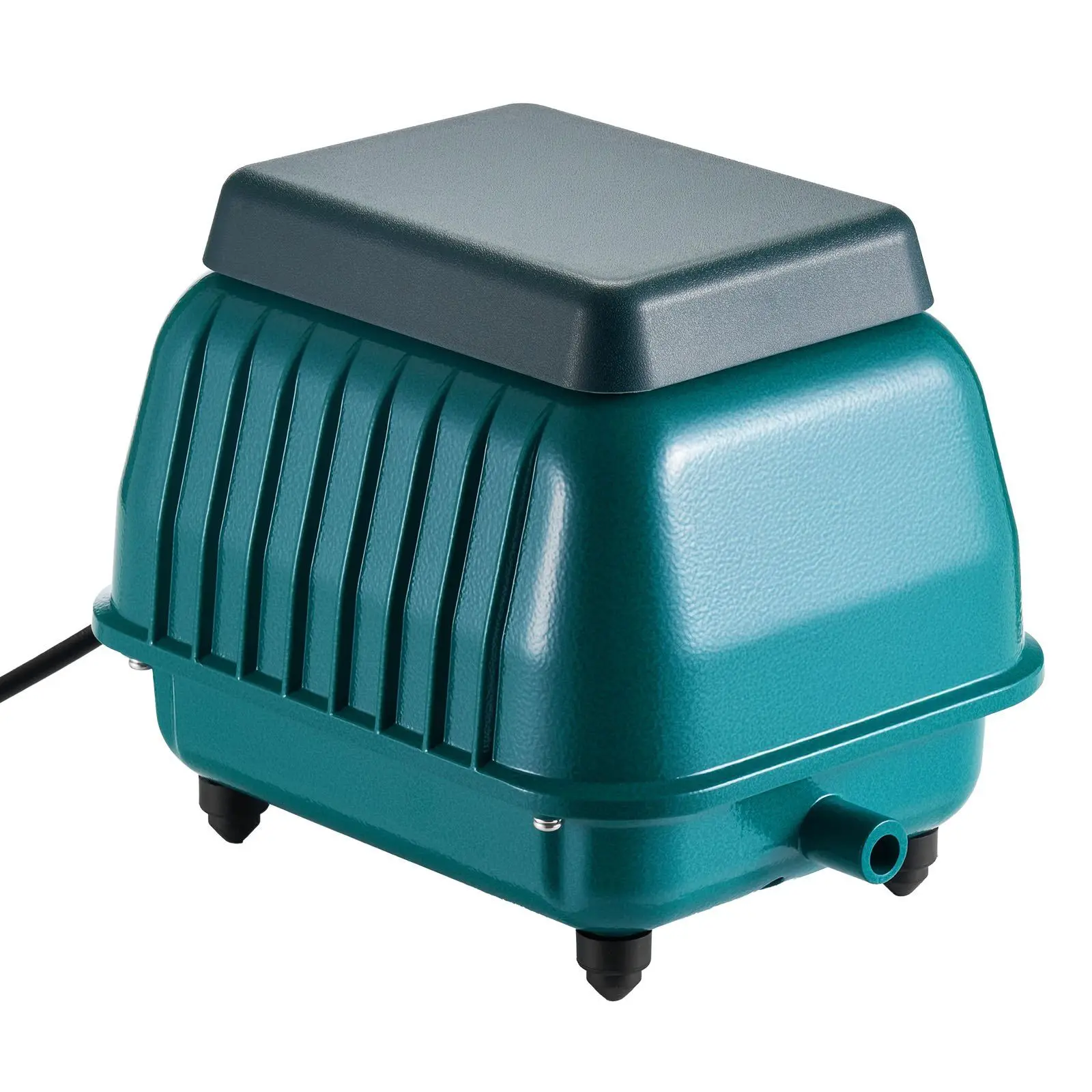 

Dual Chamber Linear Air Pump 1110GPH Flow Rate 5.36PSI Pressure Ideal for 10ft Deep Ponds Aquariums Hydroponics Systems