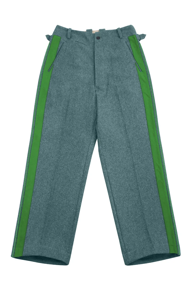 Pantalones de lana Generales de Policía Alemana de la GUWJ-013 WWII