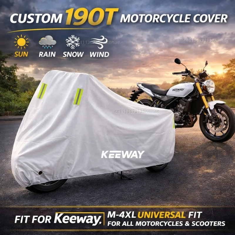 

Чехол для мотоцикла Keeway RKF RKV RKS K/X Light Superlight 125 200, водонепроницаемый, сверхпрочный, для улицы, защита от дождя, пыли и солнца