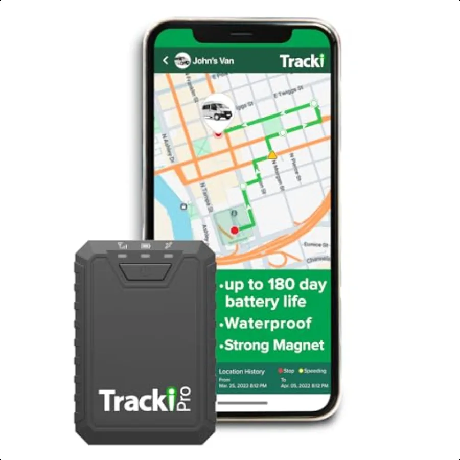 Tracki Pro: La Soluzione GPS per Veicoli con Batteria Estremamente Lunga