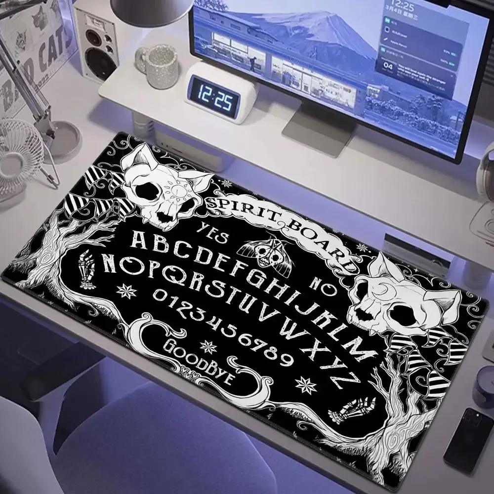 Ouija Boards Mouse Pad Gaming Mouse Pad Abstract Large 900x450mm 2026 New Model Mouse Mat Gamer XXL Mouse Carpet PC Desk Pad