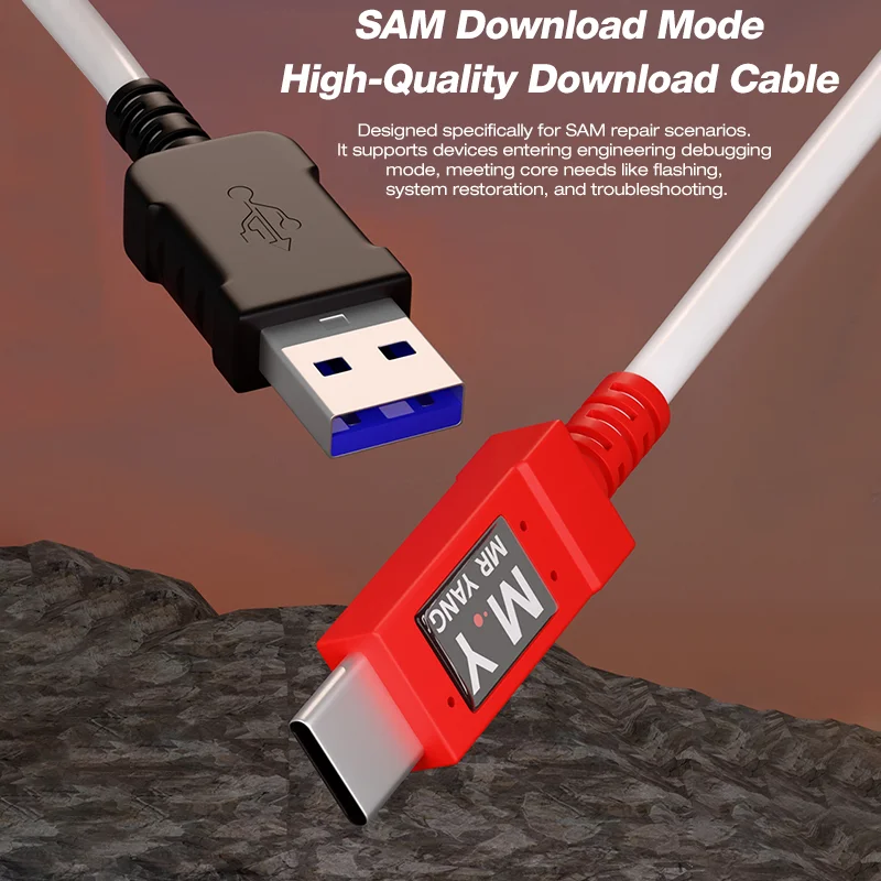 

Кабель USB-C для быстрой восстановительной загрузки данных, Plug and Play, без ПК, совместим с Samsung S8-S25, Note 8, 9, 10, 20 Series