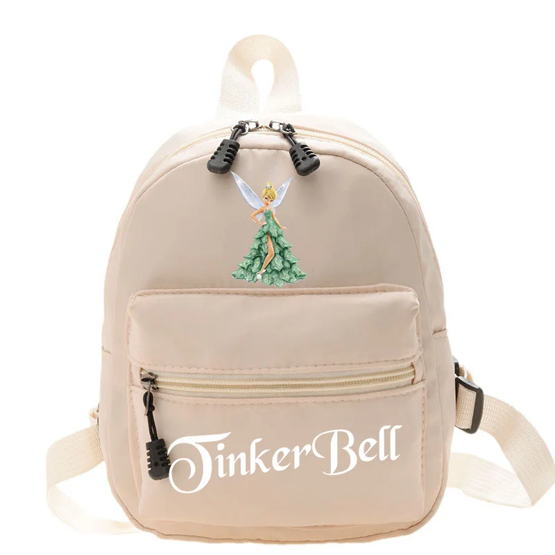 Kawaii Disney Tinker Bell Women\'s Backpacks New Nylon Causal Bag Back To School Female Travel Backpack Ladies Fashion Backpacks