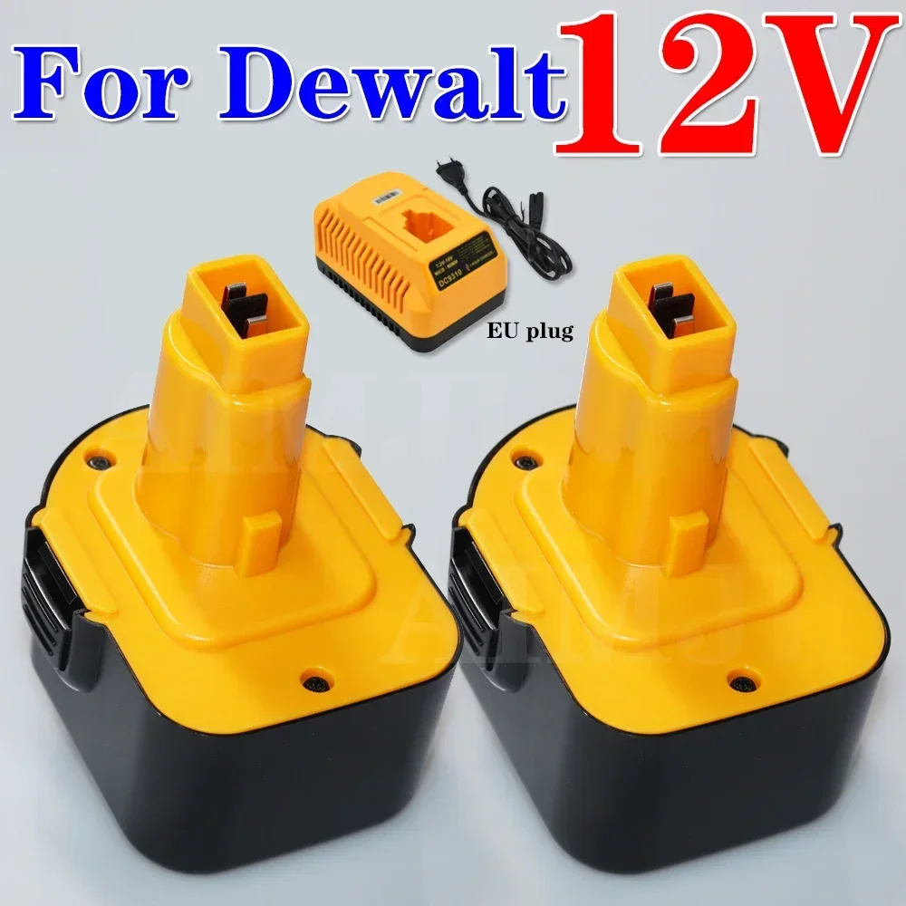 

12 Volt Battery 4800mAh For Dewalt DC9071 DW9072 DW9071 DE9074 DE9037 DE9071 DE9072 DE9075 Cordless Power Tool