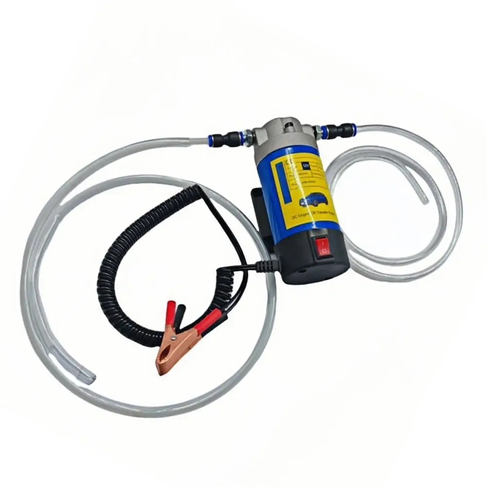 

Портативный масляный насос 12 В/24 В, электрический зубчатый масляный экстрактор, насос для перекачки масла с выпускным шлангом для автомобилей, мотоциклов, морских пехотинцев