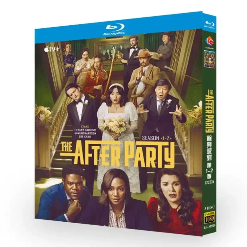 

BD Blu-ray Disc After-Party Complete Episodes of Seasons 1–2 Plus Movie Version American TV Series 1080p Disc Box