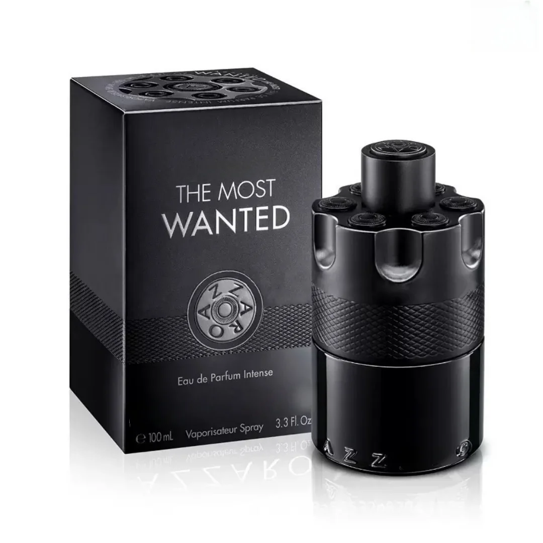 Perfume de Lujo Azzaro e-3.4 Oz/100ml, Intenso e Irresistible, para Hombre, Aroma Amaderado Especiado con Feromonas, de Larga Duración