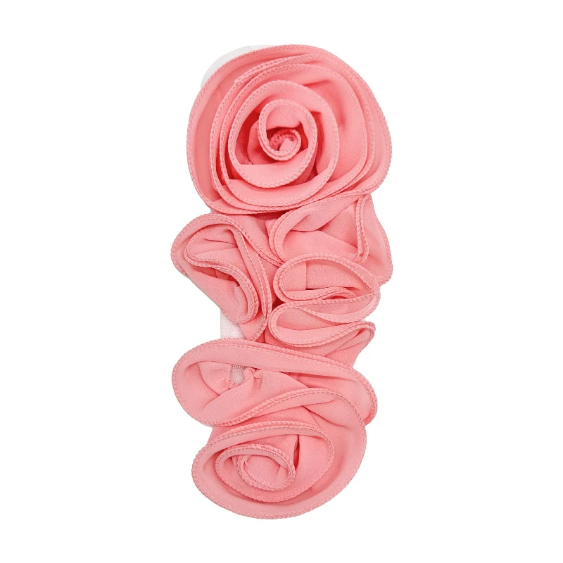 Handmade Fabric Lace Flower Brooches Pins for Women Wedding Evening Dress Badge Fashion Jewelry Clothing Decoration Accessories