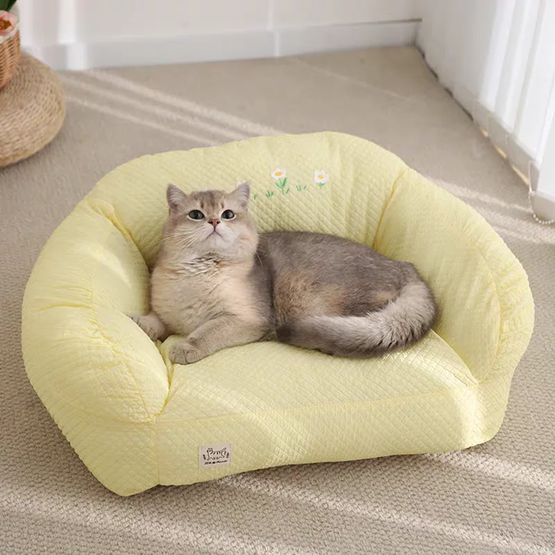 HOOPET Cat Sofa Sleeping Nest Cloud Sheep Nest Cat Breathable Not Stuffy Soft Comfortable Deep Sleep Garfield Ragdoll Nests