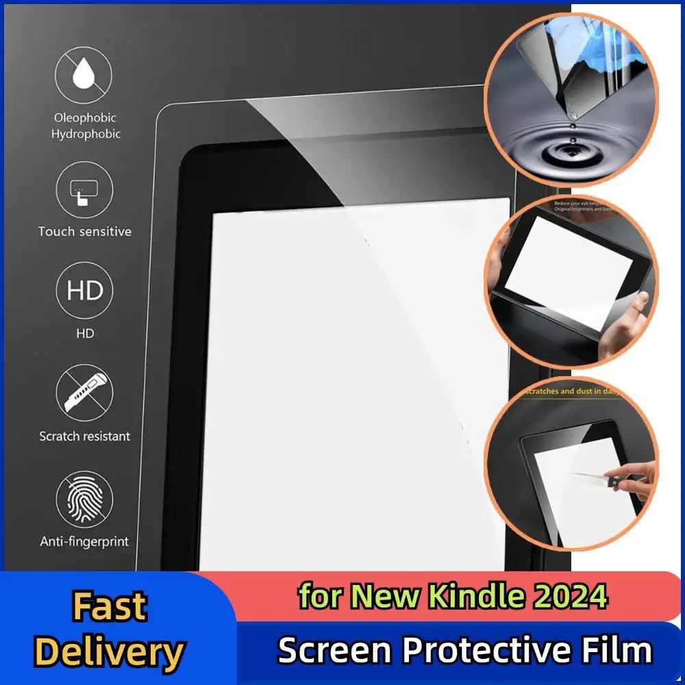 Screen Protector For All-New Kindle Paperwhite 7 Inch 2024 Anti-Scratch Protective Film Anti Glare Screen Film For E-book 