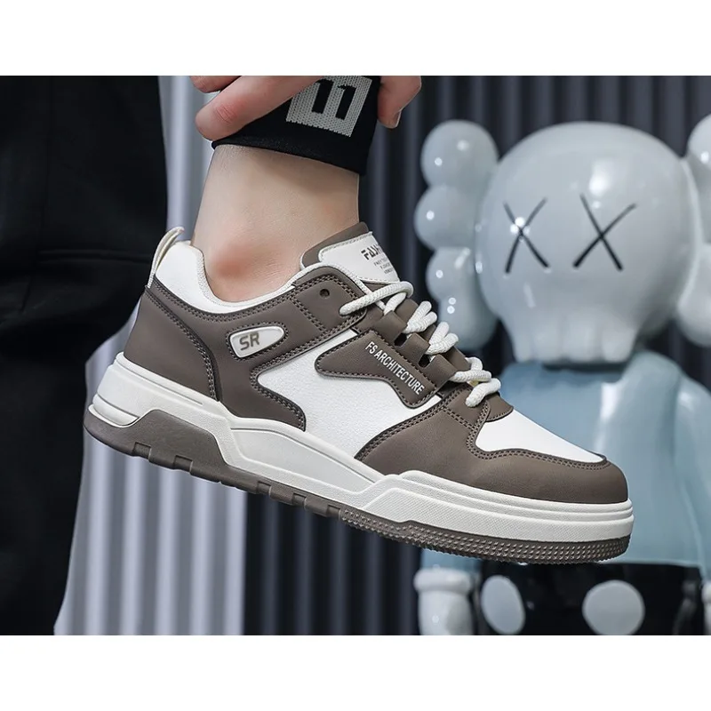 2024 Sneakers da uomo nuove scarpe con plateau traspiranti scarpe Casual alla moda basse versione coreana scarpe da Tennis versatili Zapatillas