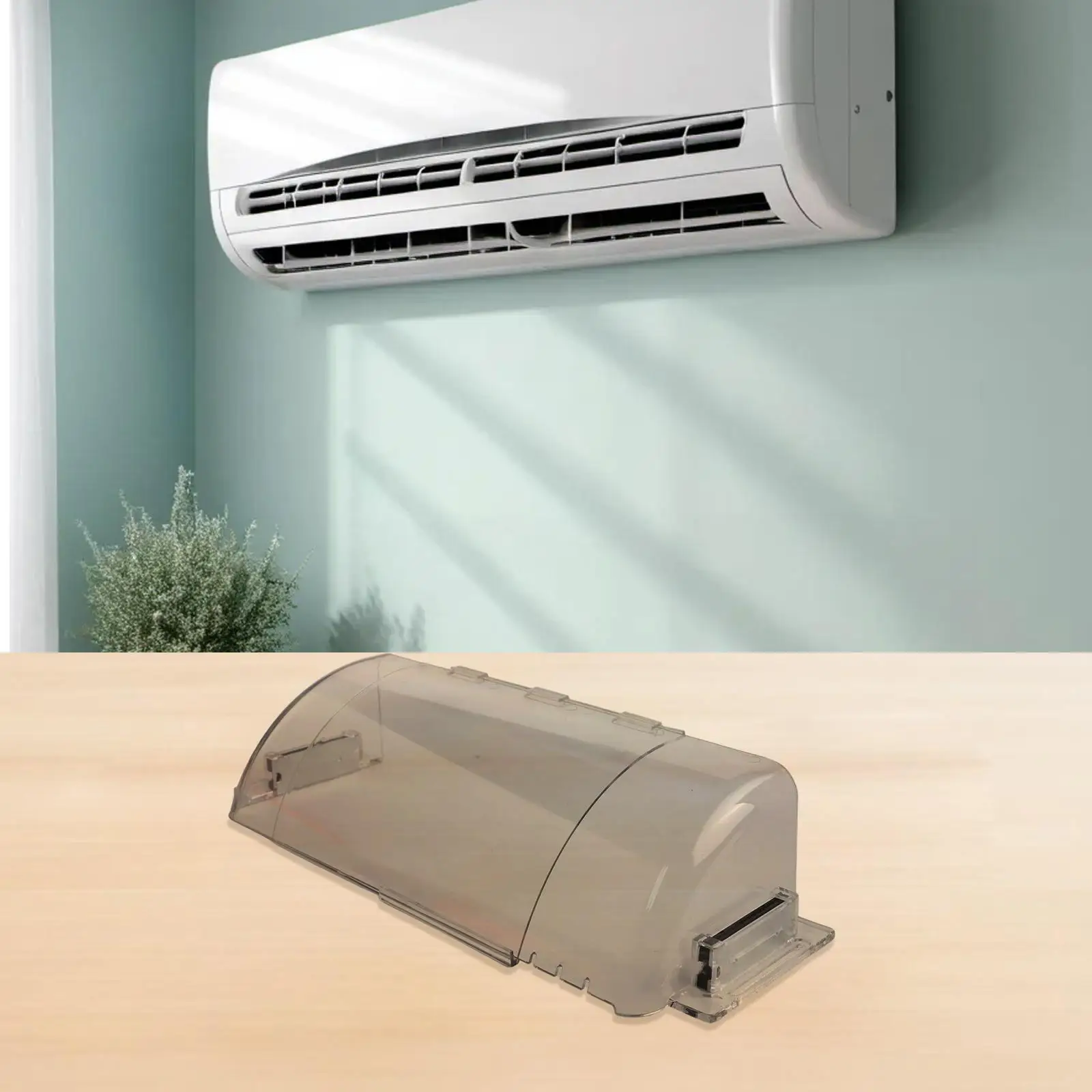 AC Vent Cover Adjustable Air Deflector Home Comfort Solutions Transparent Air Conditioner Versatile For Home Use