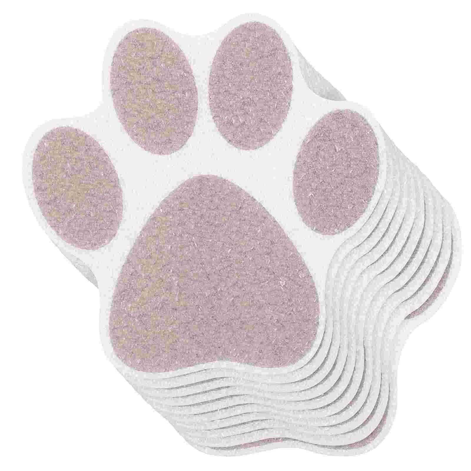 Anti Slip Bathtub Stickers Colorful Paw Self-Adhesive Non Slip Bathtub Mat Bathtub Anti Slip Stickers Bath Tub Bathroom