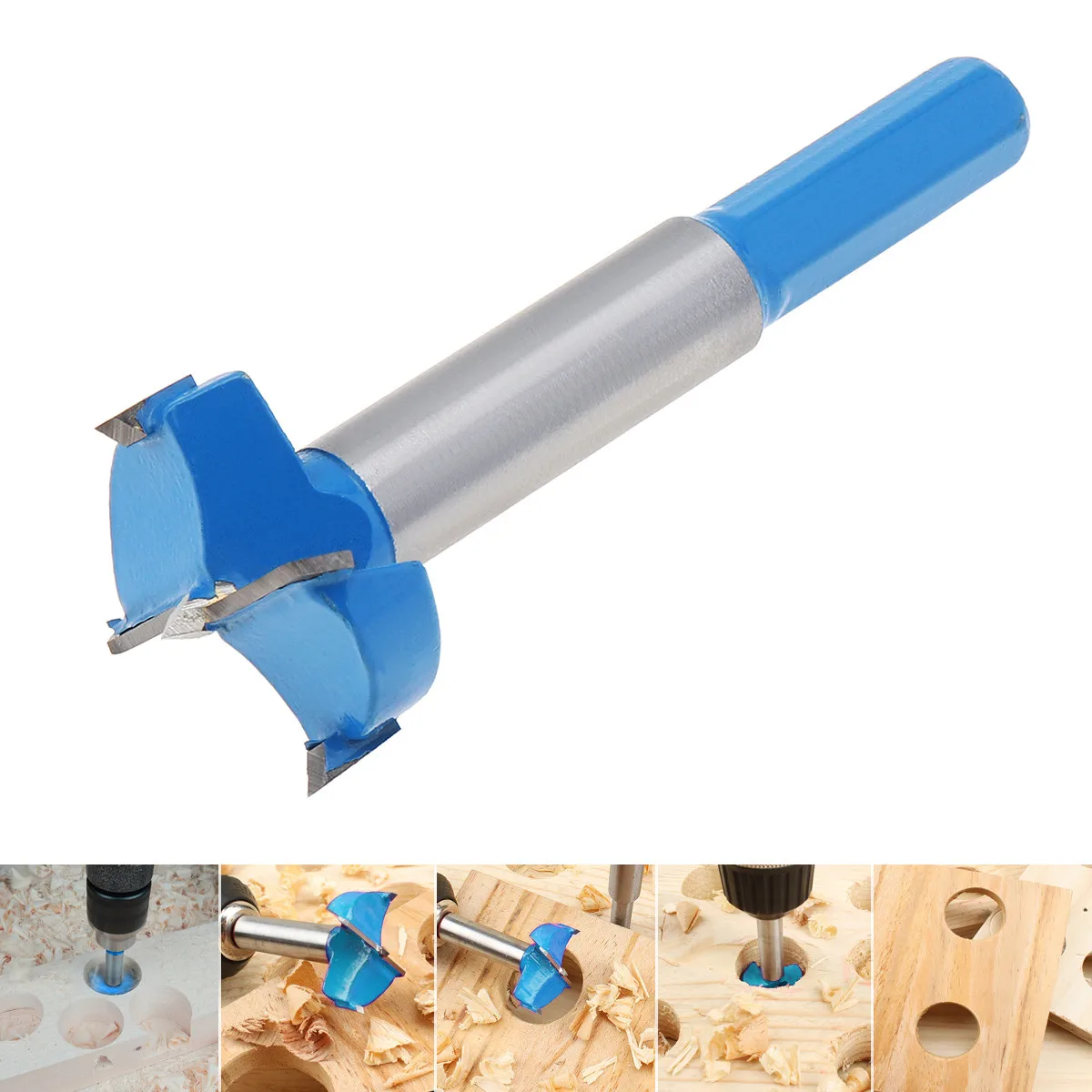 1pc Centering Drill Bits 15/16/18/20/22/25/27/28mm Hole Saw Wood Cutter Woodworking Tool  Hinge Boring Tungsten Carbide Cutter