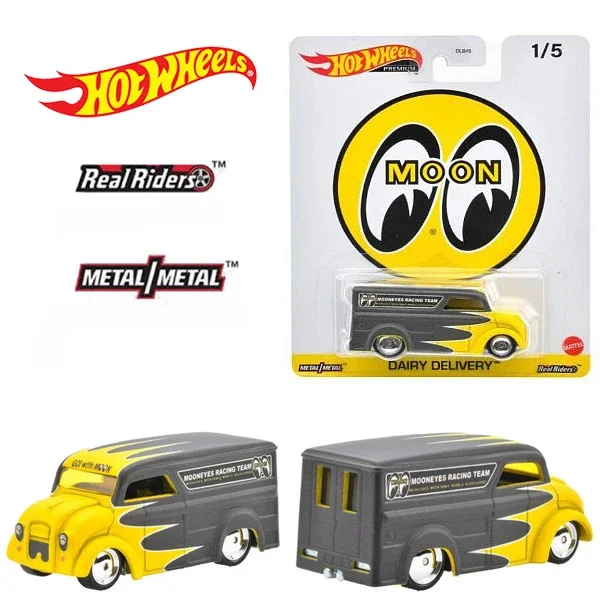 Original Hot Wheels Premium Car Pop Culture Children Toys for Boy 1/64 Diecast Kool Kombi Nissan Skyline Van Volvo P220 Kid Gift