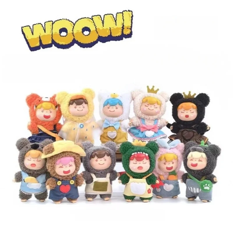 

Аутентичная виниловая плюшевая кукла Woow First Generation Forest Dream Series, милая коллекция, подарок, модная игрушка, подарок на день рождения для девочки